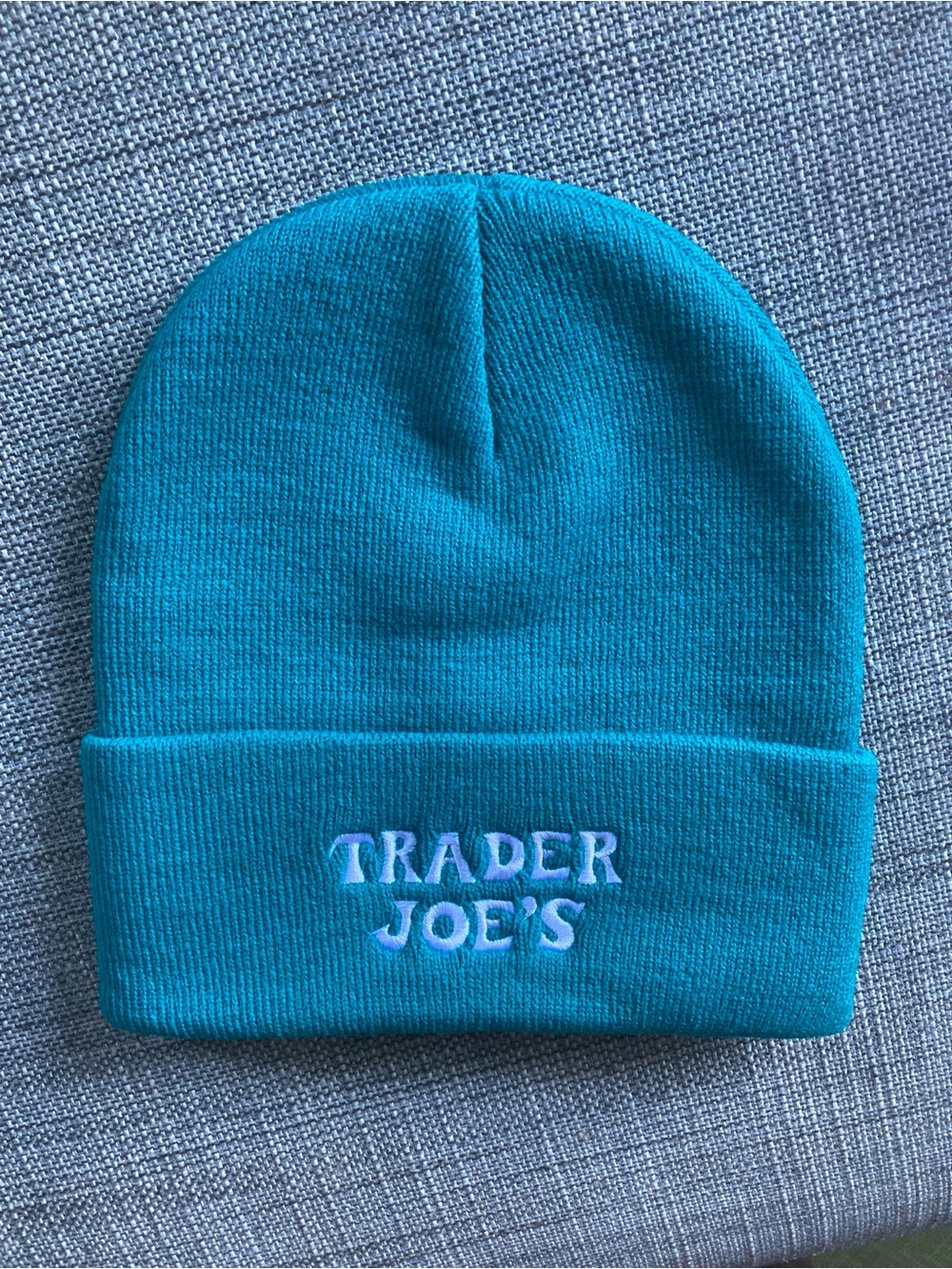 New Trader Joe’s Teal Blue Scully Cap
